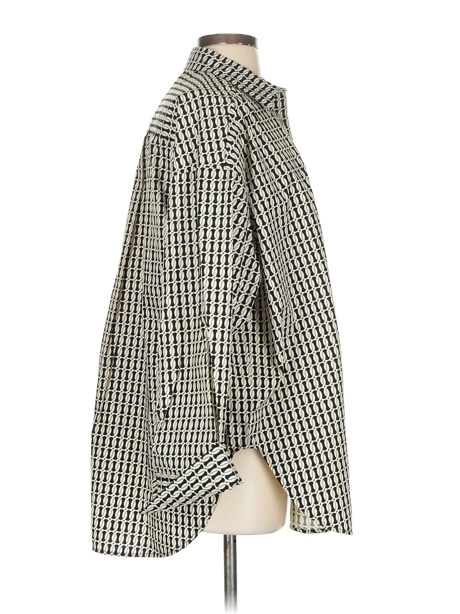 3/4 Sleeve Button Down Shirt