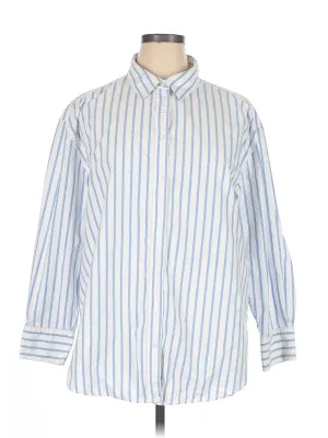 3/4 Sleeve Button Down Shirt