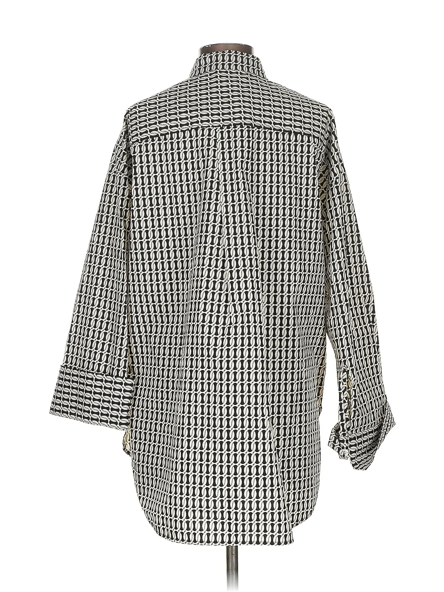 3/4 Sleeve Button Down Shirt