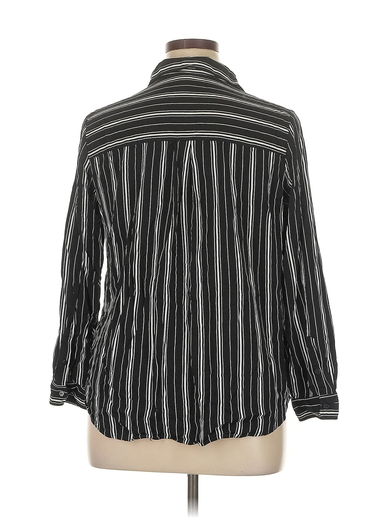 3/4 Sleeve Button Down Shirt