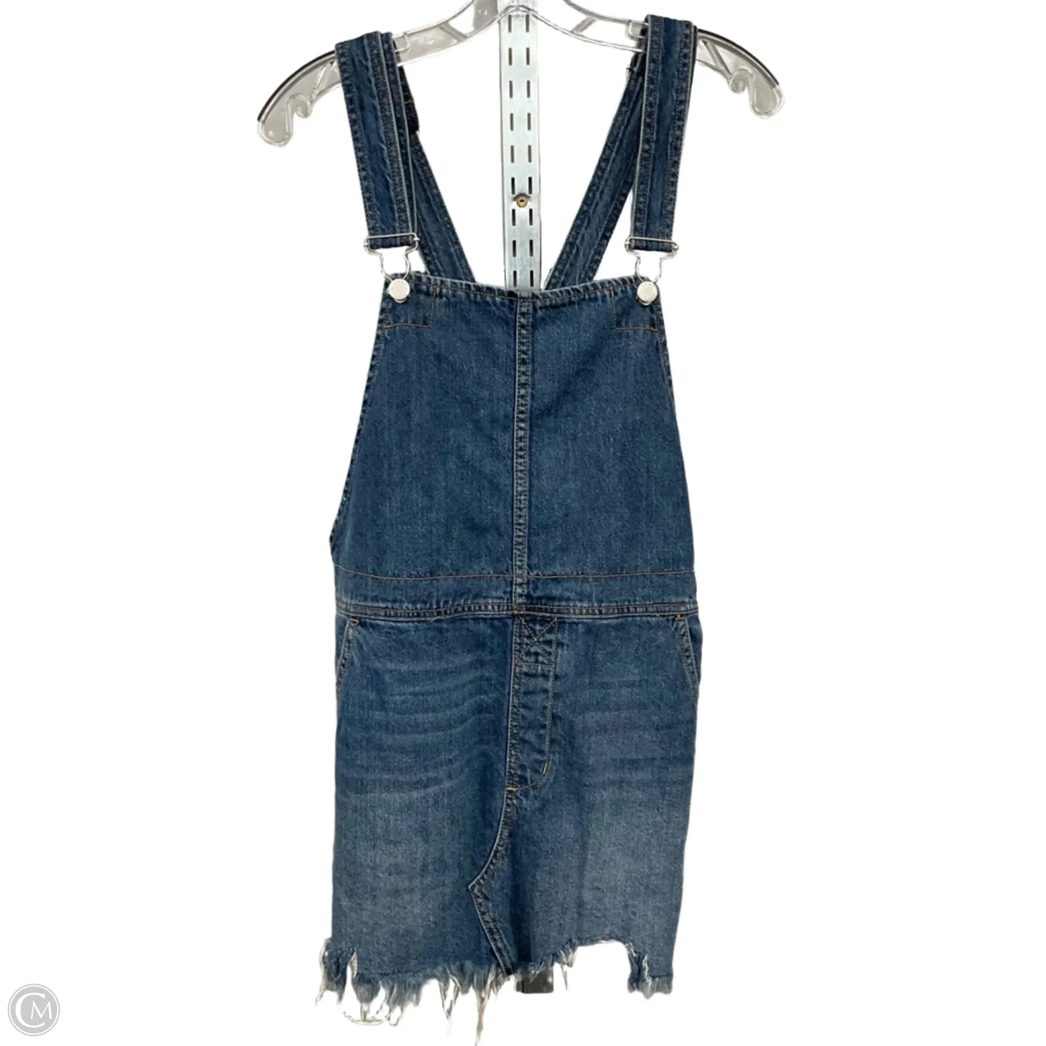 Dress Casual Short By Free People In Blue Denim. Size: 8