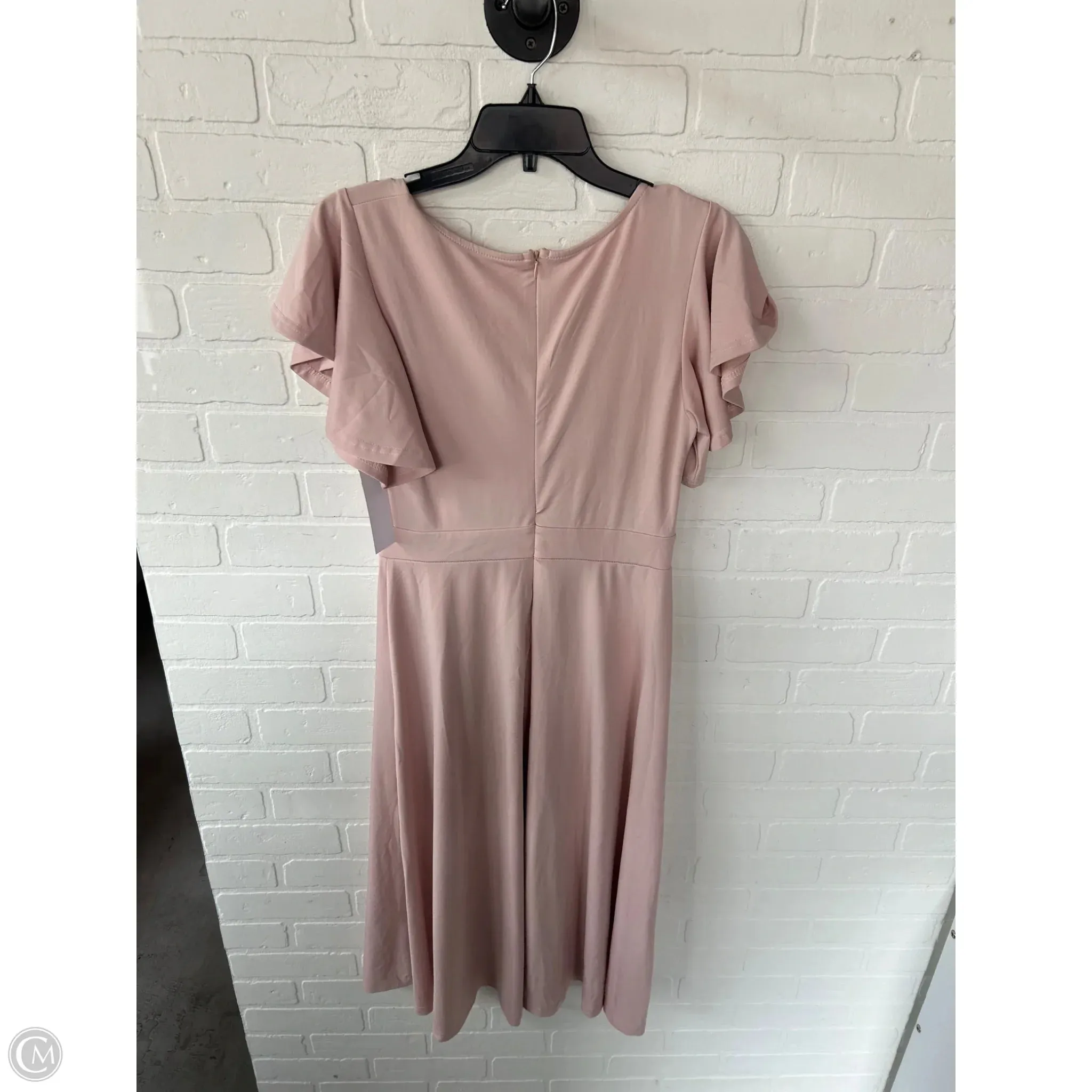 Dress Party Long By Cme In Pink. Size: M