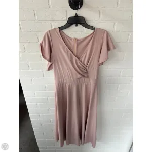 Dress Party Long By Cme In Pink. Size: M