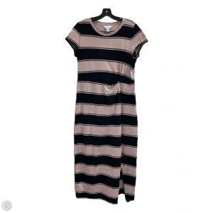 Dress Work By Liz Claiborne In Black & Tan. Size: L