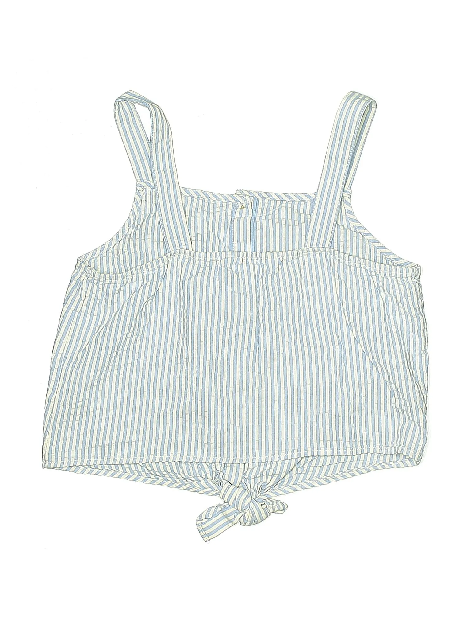 Sleeveless Button Down Shirt